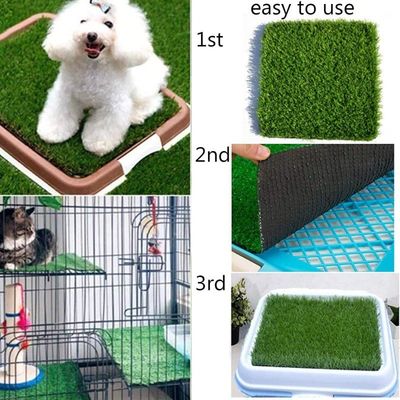 Tapis gazon pour chien 50x70 – modèle lavable propreté chiot