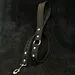 Hundeleine mit Stumpfnieten "Schwarz"