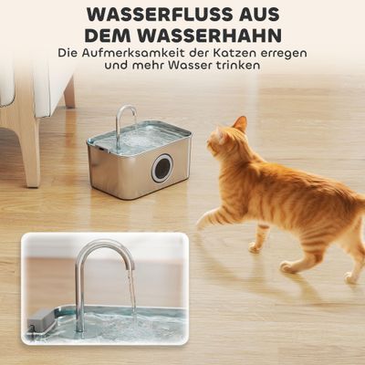 PawHut Katzenbrunnen