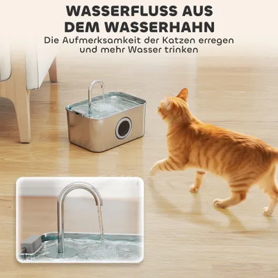 PawHut Katzenbrunnen