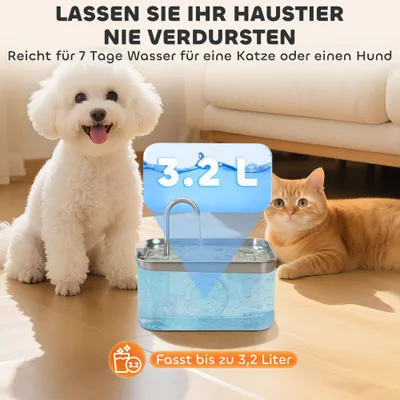 PawHut Katzenbrunnen
