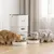 PawHut Katzen Futterautomat