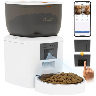 PawHut Katzen Futterautomat