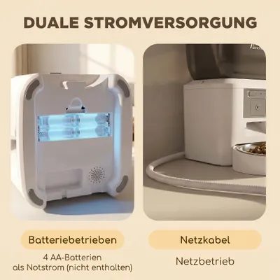PawHut Katzen Futterautomat