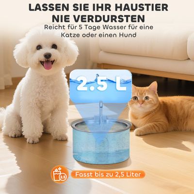 PawHut Katzenbrunnen