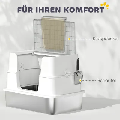 PawHut Katzenklo
