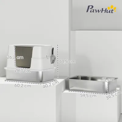 PawHut Katzenklo