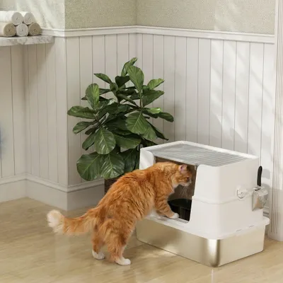 PawHut Katzenklo