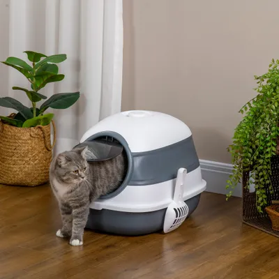 PawHut Katzenklo