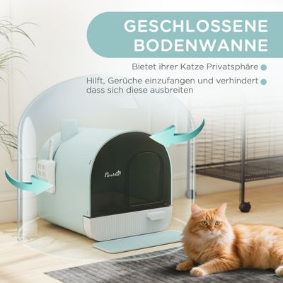 PawHut Katzenklo