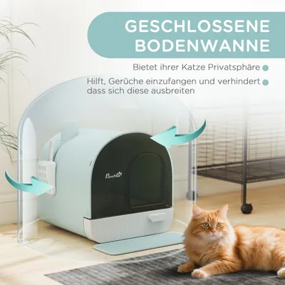 PawHut Katzenklo