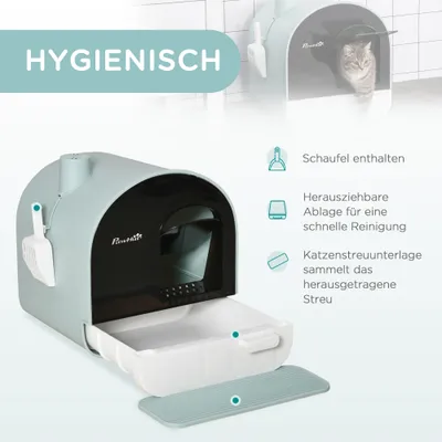 PawHut Katzenklo