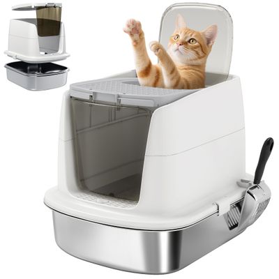 PawHut Katzenklo