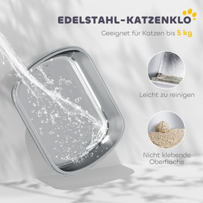 PawHut Katzenklo