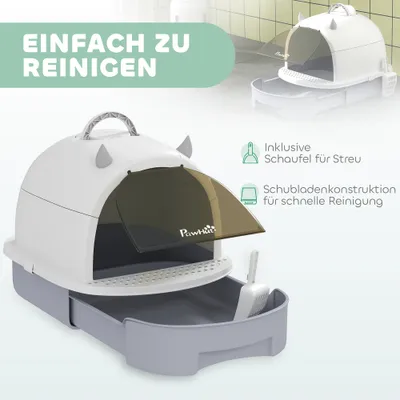 PawHut Katzenklo