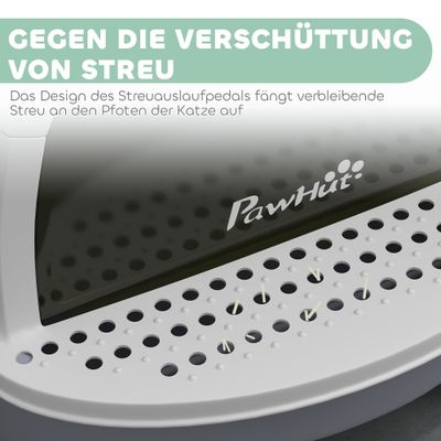 PawHut Katzenklo