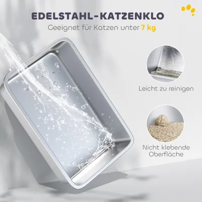 PawHut Katzenklo