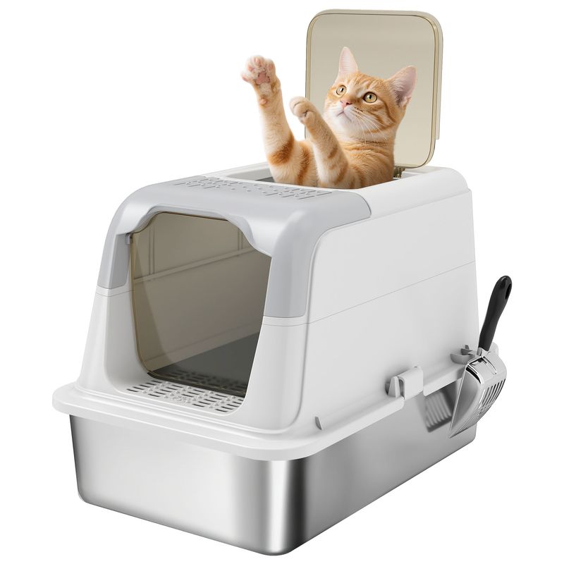 PawHut Katzenklo