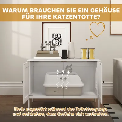 PawHut Katzenklo