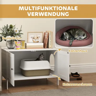 PawHut Katzenklo