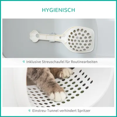 PawHut Katzenklo