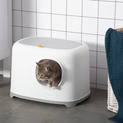 PawHut Katzenklo