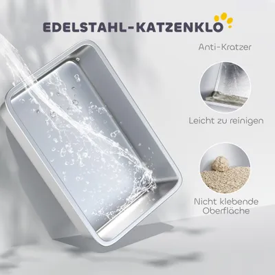 PawHut Katzenklo