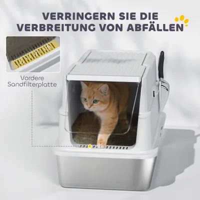 PawHut Katzenklo