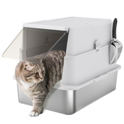 PawHut Katzenklo