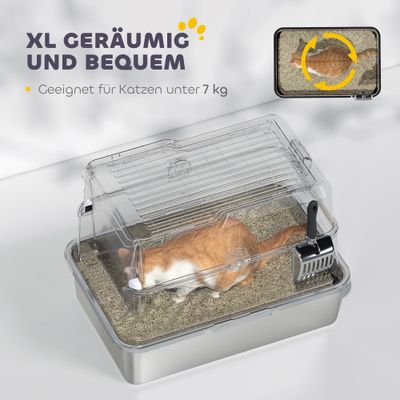 PawHut Katzenklo