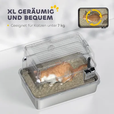 PawHut Katzenklo