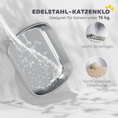 PawHut Katzenklo