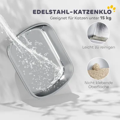 PawHut Katzenklo