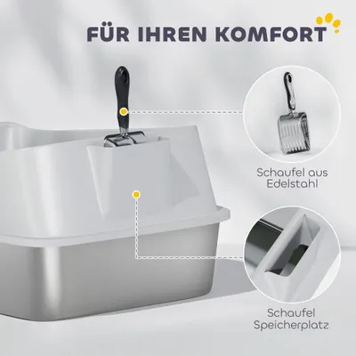 PawHut Katzenklo