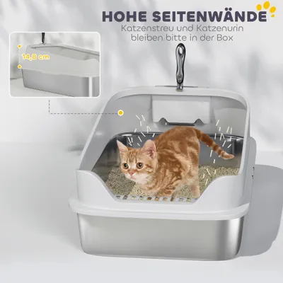 PawHut Katzenklo