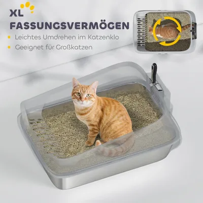 PawHut Katzenklo