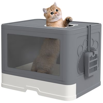 PawHut Katzenklo