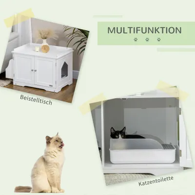 PawHut Katzenklo