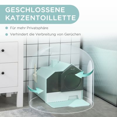 PawHut Katzenklo