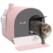 PawHut Katzenklo