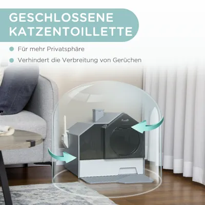PawHut Katzenklo