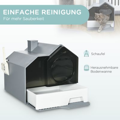 PawHut Katzenklo