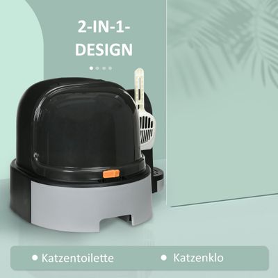 PawHut Katzenklo