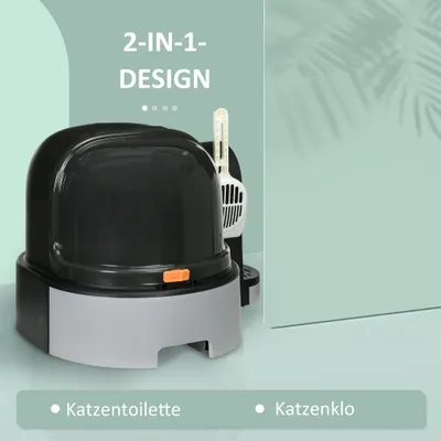 PawHut Katzenklo