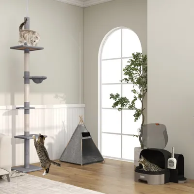 PawHut Katzenklo