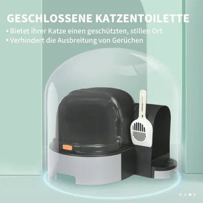PawHut Katzenklo