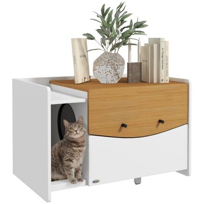 PawHut Katzenklo