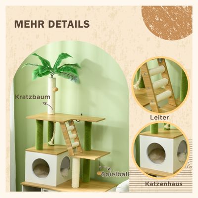 PawHut Katzenklo-Schrank