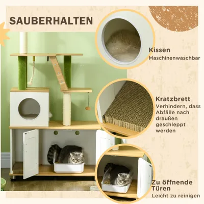 PawHut Katzenklo-Schrank PawHut Katzenklo-Schrank