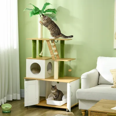 PawHut Katzenklo-Schrank PawHut Katzenklo-Schrank